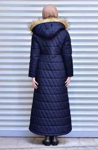 Navy Blue Winter Coat 505319-03