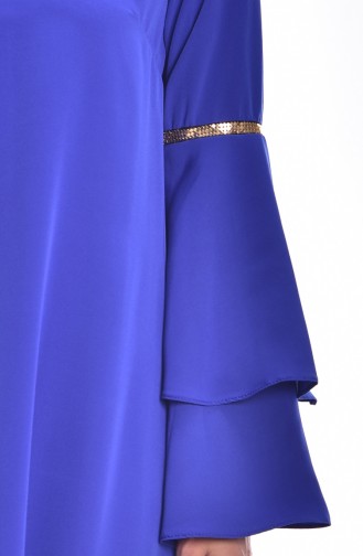 Spanish Sleeve Dress 1195-03 Saxon Blue 1195-03
