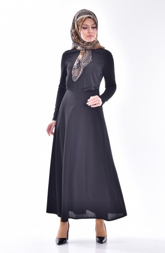 Robe Hijab Noir 6133-02