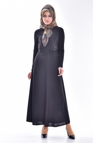 Robe Hijab Noir 6133-02
