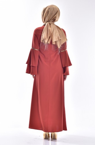 Spanish Sleeve Dress 1195-06 Tobacco 1195-06