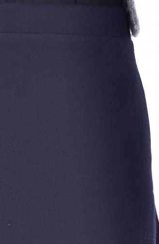 Navy Blue Skirt 2247A-01