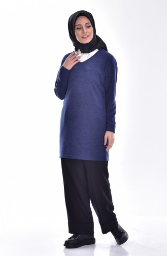 Knitwear Sweater 3320-04 Navy Blue 3320-04