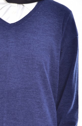 Knitwear Sweater 3320-04 Navy Blue 3320-04