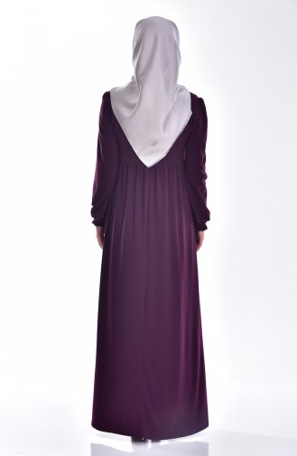 Purple İslamitische Jurk 5001-03