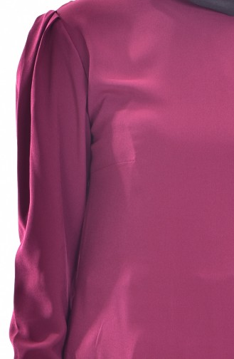 Tunique Asymétrique 0055-02 Plum 0055-02