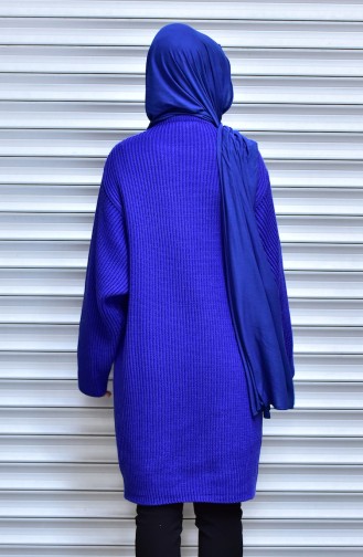 Oversize Knitwear Sweater 3096-09 Saxon Blue 3096-09