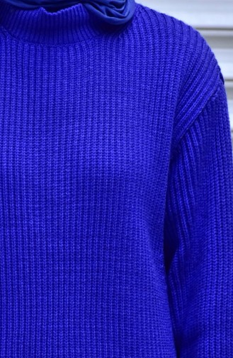 Oversize Knitwear Sweater 3096-09 Saxon Blue 3096-09