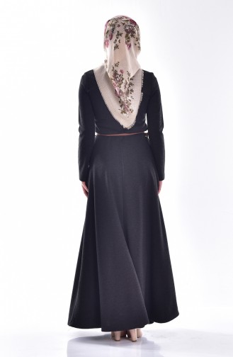 فستان أسود 4028-03