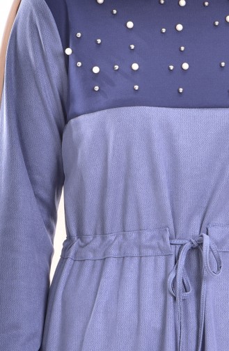 Blue Hijab Dress 3091-01