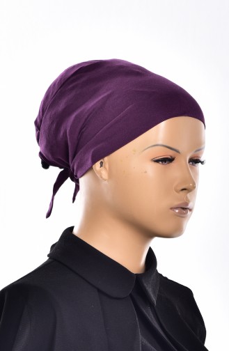 Bonnet Sans Couture Grande Taille 2005-05 Pourpre 2005-05