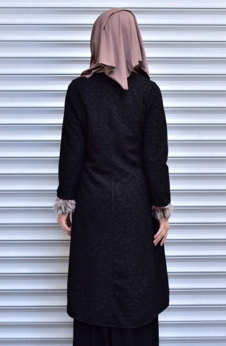 Furry Coat 6294-01 Black 6294-01