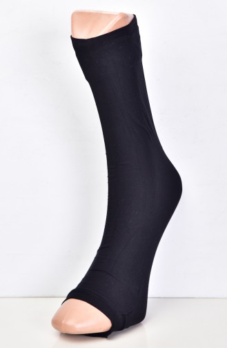 Chaussettes Ablution Pratiques 3200-02 Noir 3200-02