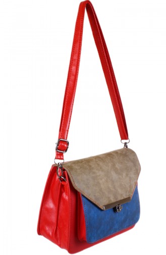 Red Shoulder Bag 42324K-06