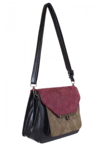 Claret Red Shoulder Bags 42324K-103