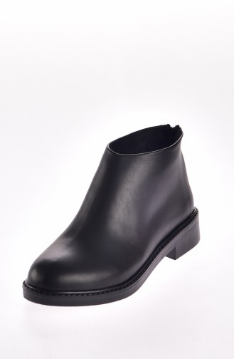 Black Boots-booties 0502-01