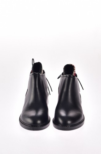 Black Boots-booties 0503-02