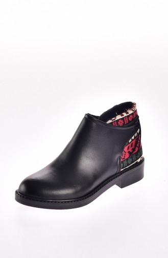 Black Boots-booties 0503-02