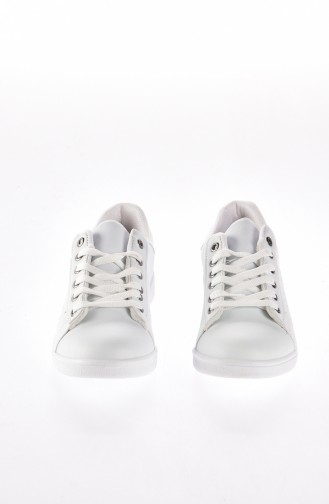 أحذية رياضية أبيض 0720-03