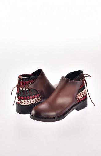 Tobacco Brown Bot-bootie 0503-01