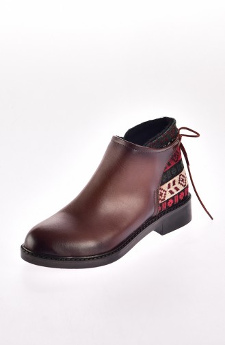 Tobacco Brown Bot-bootie 0503-01
