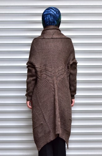 Light Brown Knitwear 2517-09