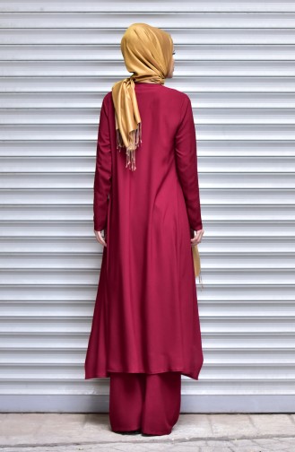 Claret Red Suit 6010-11