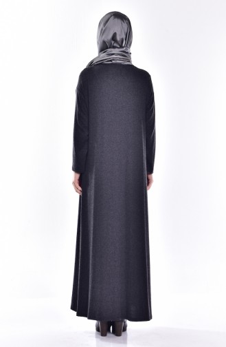 فستان أسود فاتح 1128-01