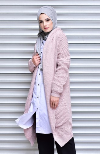 Tricot Pocket Cardigan 2517-02 Powder 2517-02