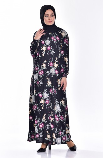 Black Hijab Dress 0020-01