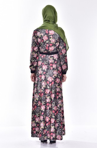 Robe Hijab Noir 7368-01