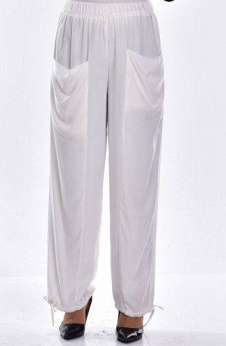 Ecru Pants 0550-01