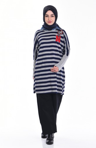 Navy Blue Sweater 1069-01