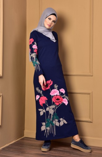 Robe Hijab Indigo 2780-17