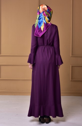 Purple Abaya 7156-03