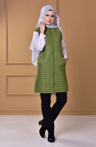 Oil Green Waistcoats 6001-01