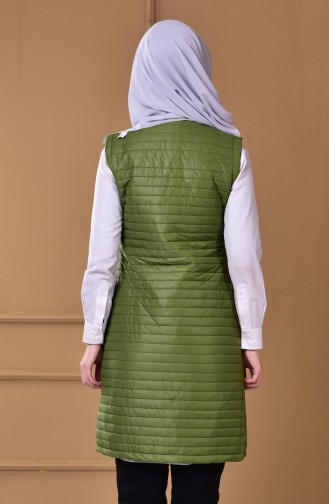 Oil Green Waistcoats 6001-01