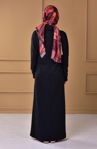 Hijab Kleid 2861-08 Anthrazit 2861-08