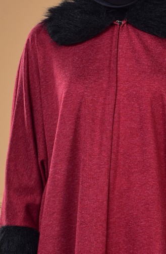 Claret red Poncho 2240-05