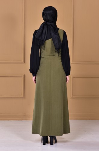 Hemd mit Hijab Kleid 2er Set 5032-01 Schwarz 5032-01