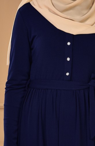 Robe Hijab Bleu Marine 2149-06