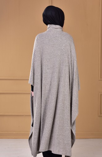 Boğazlı Panço 1077-02 Vizon