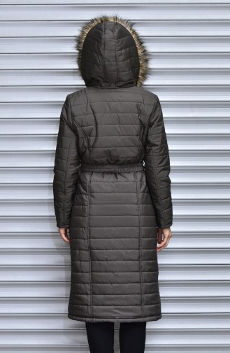 Khaki Winter Coat 3005-04