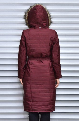 Plum Winter Coat 3005-01
