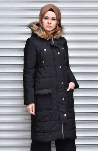 Black Winter Coat 6438-03