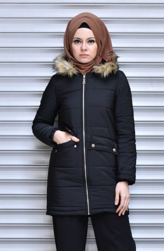 Black Winter Coat 6460-01