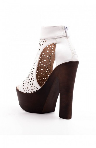 White High Heels 6A16325BY