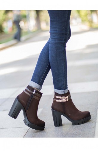 Brown Boots-booties 7A17288KAS