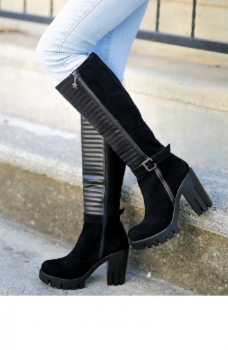Black Boots-booties 7A17251Sİ