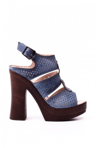 Blue Casual Shoes 6A16195MAJ